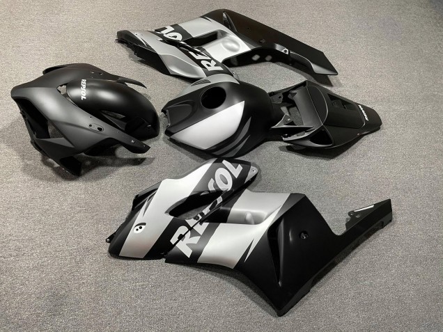 Purchase 2004-2005 Matte Black Silver Repsol Honda CBR1000RR Motorcycle Fairings UK