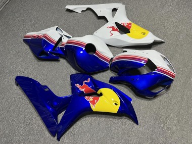 Purchase 2006-2007 Glossy Blue & White The Bull Split Copy Honda CBR1000RR Motorcycle Fairings UK