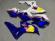 Purchase 2006-2007 Glossy Blue & White The Bull Split Copy Honda CBR1000RR Motorcycle Fairings UK