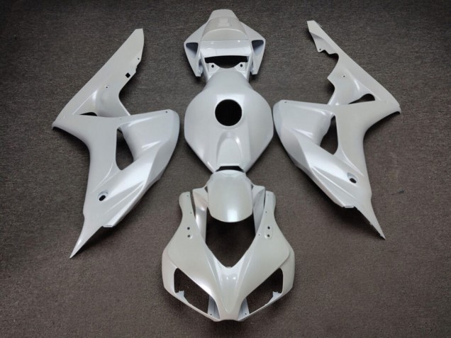 Purchase 2006-2007 Glossy Pearl White Honda CBR1000RR Motorcycle Fairings UK