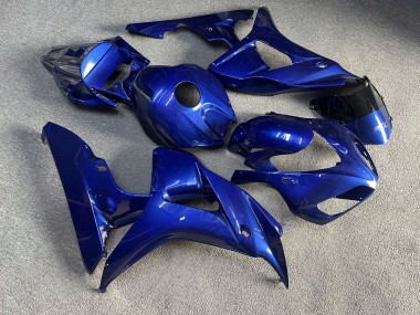 Purchase 2006-2007 Glossy Blue & Matte Black Honda CBR1000RR Motorcycle Fairings UK