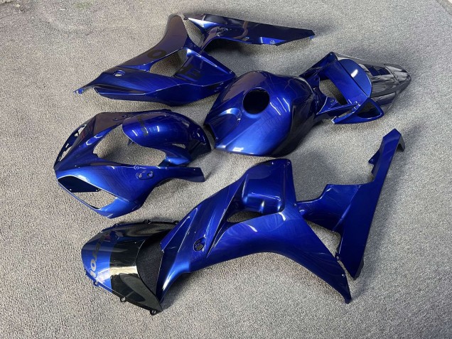 Purchase 2006-2007 Glossy Blue & Matte Black Honda CBR1000RR Motorcycle Fairings UK