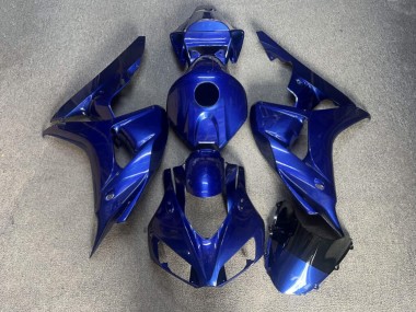 Purchase 2006-2007 Glossy Blue & Matte Black Honda CBR1000RR Motorcycle Fairings UK