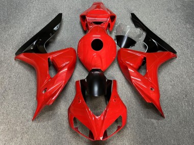 Purchase 2006-2007 Glossy Red Matte Black Honda CBR1000RR Motorcycle Fairings UK