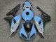Purchase 2006-2007 Glossy Nardo Grey Light Blue Carbon Fiber Style Honda CBR1000RR Motorcycle Fairings UK