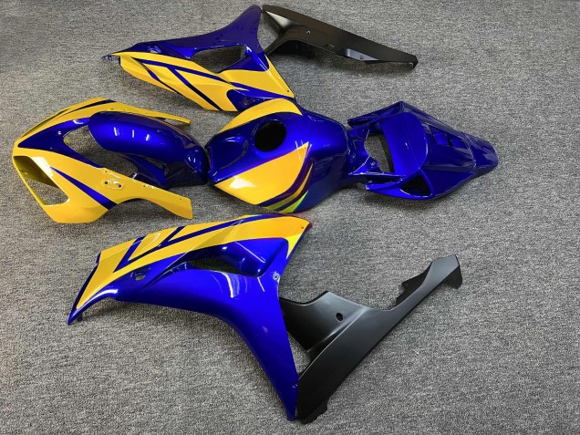 Purchase 2006-2007 Glossy Blue Yellow Honda CBR1000RR Motorcycle Fairings UK