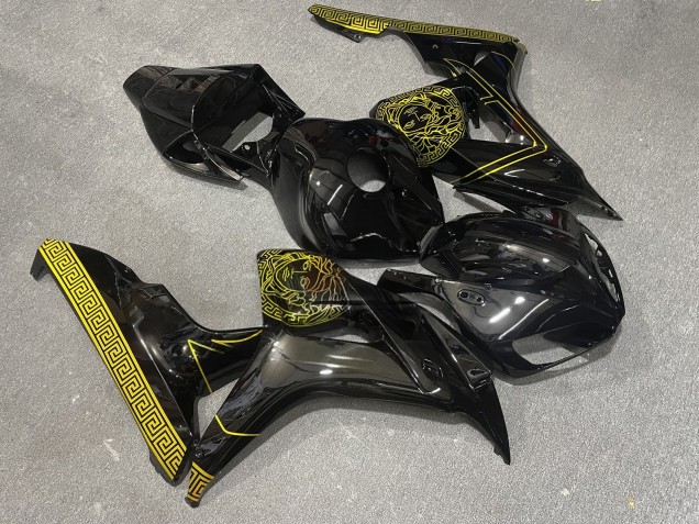 Purchase 2006-2007 Glossy Black Honda CBR1000RR Motorcycle Fairings UK
