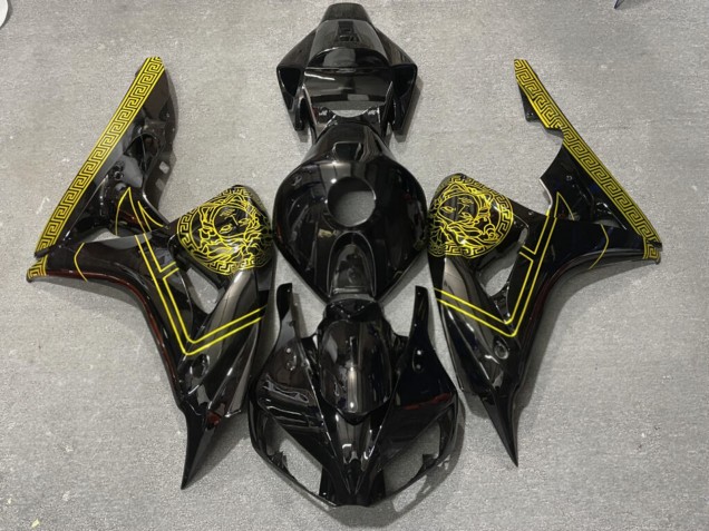 Purchase 2006-2007 Glossy Black Honda CBR1000RR Motorcycle Fairings UK