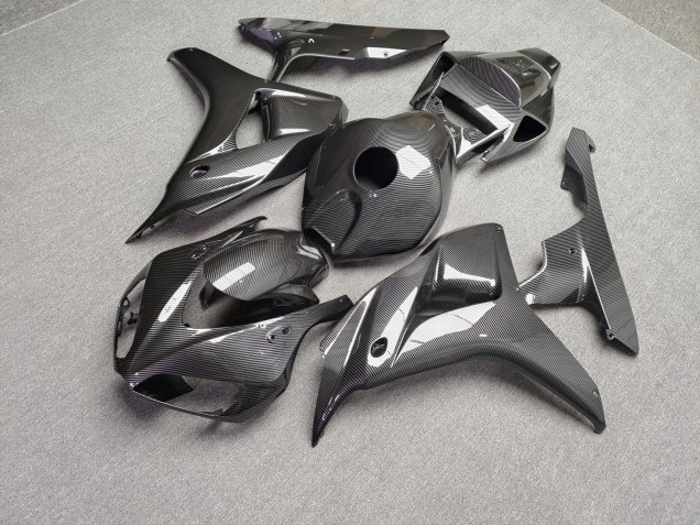 Purchase 2006-2007 Glossy Carbon Fiber Style Honda CBR1000RR Motorcycle Fairings UK