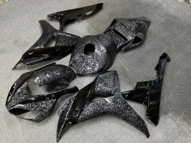 Purchase 2006-2007 Forged Carbon Fiber Style Glossy Black Honda CBR1000RR Motorcycle Fairings UK