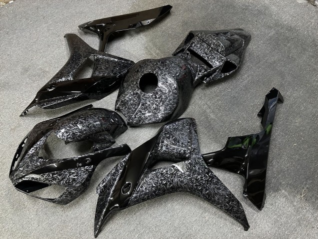 Purchase 2006-2007 Forged Carbon Fiber Style Glossy Black Honda CBR1000RR Motorcycle Fairings UK