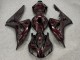 Purchase 2006-2007 Glossy Red Wine Carbon Fiber Style Honda CBR1000RR Motorcycle Fairings UK