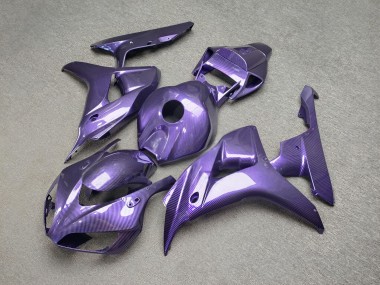 Purchase 2006-2007 Glossy Purple Carbon Fiber Style Honda CBR1000RR Motorcycle Fairings UK
