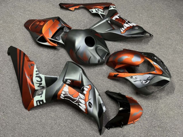 Purchase 2006-2007 Monster BlackOrange Honda CBR1000RR Motorcycle Fairings UK