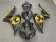 Purchase 2006-2007 Matte Black Yellow Honda CBR1000RR Motorcycle Fairings UK