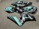 Purchase 2006-2007 Matte Black Teal Honda CBR1000RR Motorcycle Fairings UK