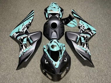 Purchase 2006-2007 Matte Black Teal Honda CBR1000RR Motorcycle Fairings UK