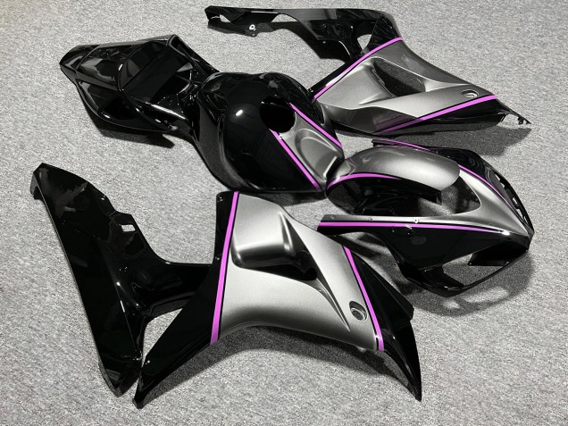 Purchase 2006-2007 Silver Pink Pin Stripe Honda CBR1000RR Motorcycle Fairings UK