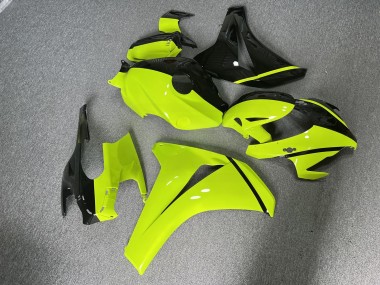 Purchase 2008-2011 Glossy Black & High Vis Yellow Split Honda CBR1000RR Motorcycle Fairings UK