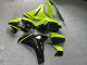 Purchase 2008-2011 Glossy Black & High Vis Yellow Split Honda CBR1000RR Motorcycle Fairings UK