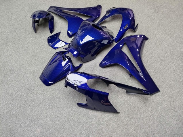 Purchase 2008-2011 Glossy Blue Carbon Fiber Style Honda CBR1000RR Motorcycle Fairings UK