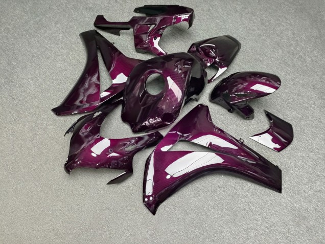 Purchase 2008-2011 Glossy Pink Carbon Fiber Style Honda CBR1000RR Motorcycle Fairings UK