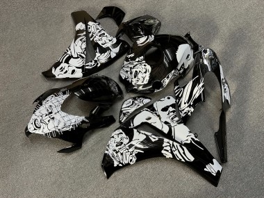 Purchase 2008-2011 Glossy Black Nightmare Honda CBR1000RR Motorcycle Fairings UK