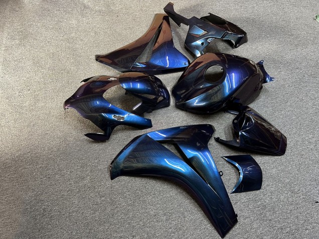 Purchase 2008-2011 Glossy Blue Purple Iridescent Chameleon Honda CBR1000RR Motorcycle Fairings UK