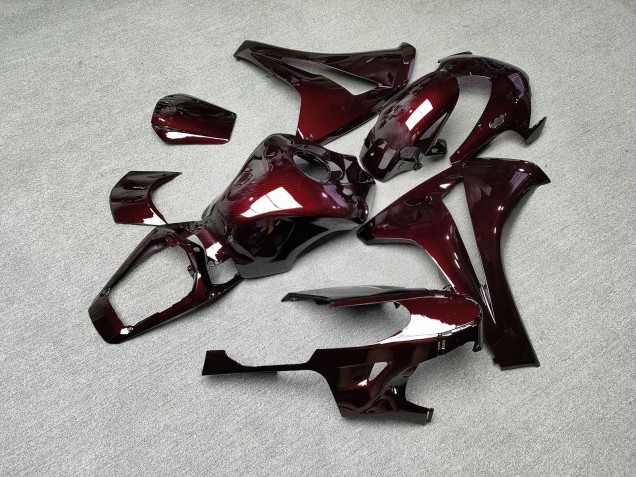 Purchase 2008-2011 Glossy Maroon Red Carbon Fiber Style Honda CBR1000RR Motorcycle Fairings UK