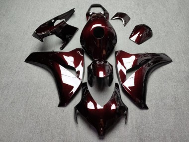Purchase 2008-2011 Glossy Maroon Red Carbon Fiber Style Honda CBR1000RR Motorcycle Fairings UK