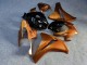 Purchase 2008-2011 Glossy Metallic Orange Black Honda CBR1000RR Motorcycle Fairings UK