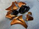 Purchase 2008-2011 Glossy Metallic Orange Black Honda CBR1000RR Motorcycle Fairings UK