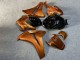 Purchase 2008-2011 Glossy Metallic Orange Black Honda CBR1000RR Motorcycle Fairings UK