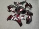 Purchase 2008-2011 Glossy Black Red Carbon Fiber Style Shark Split Honda CBR1000RR Motorcycle Fairings UK