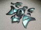 Purchase 2008-2011 Glossy Dark Green Gradient Honda CBR1000RR Motorcycle Fairings UK