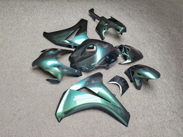Purchase 2008-2011 Glossy Dark Green Gradient Honda CBR1000RR Motorcycle Fairings UK