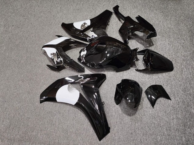 Purchase 2008-2011 Glossy Black White Grey Bull Honda CBR1000RR Motorcycle Fairings UK