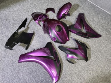 Purchase 2008-2011 Glossy Purple Matte Black Honda CBR1000RR Motorcycle Fairings UK