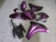 Purchase 2008-2011 Glossy Purple Matte Black Honda CBR1000RR Motorcycle Fairings UK