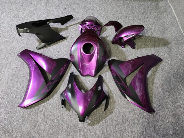 Purchase 2008-2011 Glossy Purple Matte Black Honda CBR1000RR Motorcycle Fairings UK