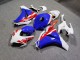 Purchase 2008-2011 Glossy White & Blue with Red Honda CBR1000RR Motorcycle Fairings UK