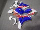 Purchase 2008-2011 Glossy White & Blue with Red Honda CBR1000RR Motorcycle Fairings UK