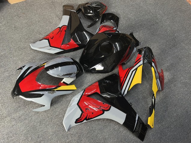 Purchase 2008-2011 Glossy Black Red White Honda CBR1000RR Motorcycle Fairings UK