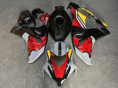 Purchase 2008-2011 Glossy Black Red White Honda CBR1000RR Motorcycle Fairings UK