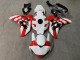 Purchase 2008-2011 Glossy White Red Samurai Honda CBR1000RR Motorcycle Fairings UK