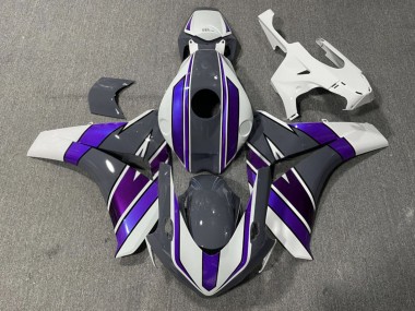 Purchase 2008-2011 Purple White Grey Mix Honda CBR1000RR Motorcycle Fairings UK
