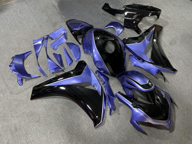 Purchase 2008-2011 Glossy Black Purple Custom Honda CBR1000RR Motorcycle Fairings UK