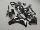 Purchase 2008-2011 Glossy Black & Silver Honda CBR1000RR Motorcycle Fairings UK