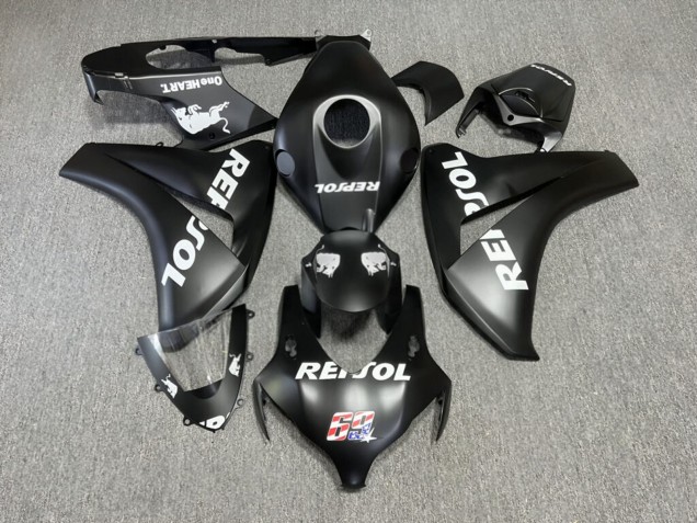 Purchase 2008-2011 Matte Black Repsol Honda CBR1000RR Motorcycle Fairings UK