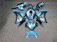Purchase 2008-2011 Glossy Aqua & Light Blue with Red Honda CBR1000RR Motorcycle Fairings UK